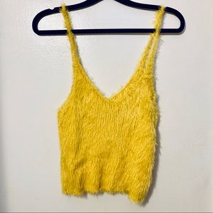 Forever 21 fuzzy knit tank